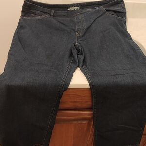 Faded Glory Plus size 26W dark blue jeggings